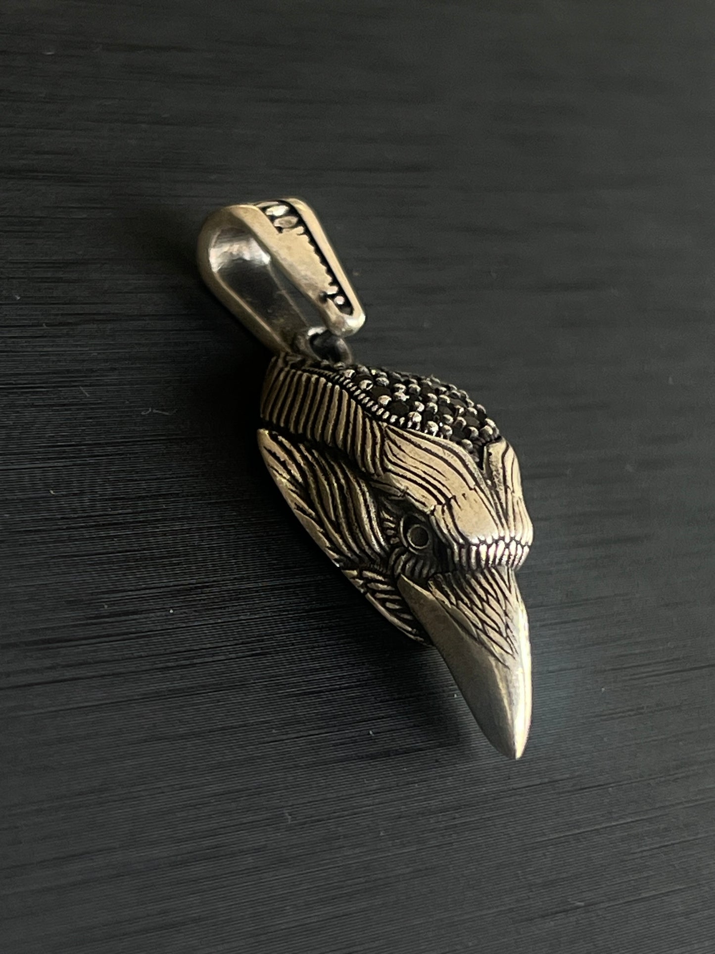 Majestic Eagle Head Pendant – S925 Silver