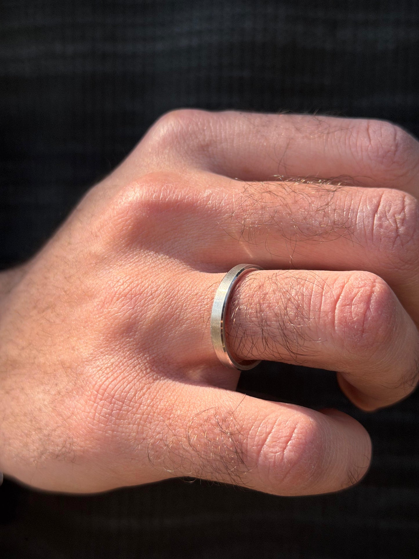 3mm band Ring-for Men's Sterling Silver 925s