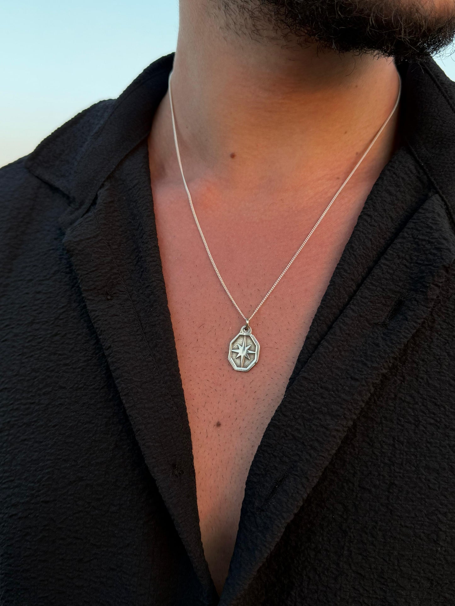 Northbound Necklace in Sterling Silver 925s