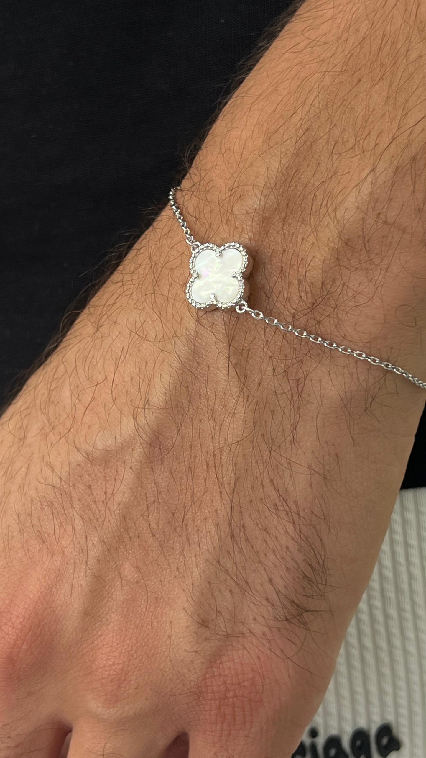 One Van Cleef & Arpels Bracelet in Italian Silver S925