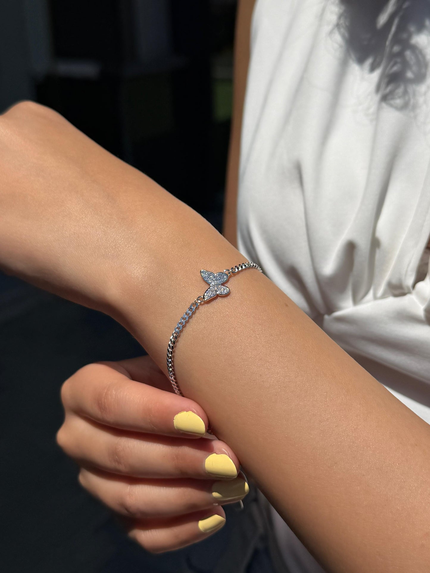 Butterfly Gro Bracelet -in Sterling Silver -925