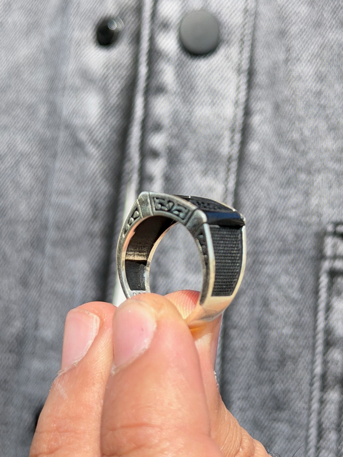 Gravex Ring in Sterling Silver 925s