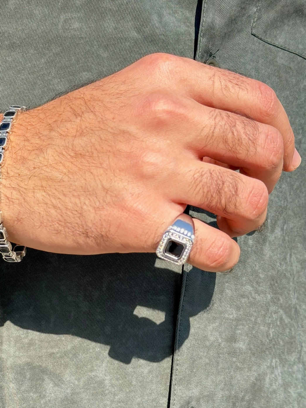 Citadel Ring in Sterling Silver 925s