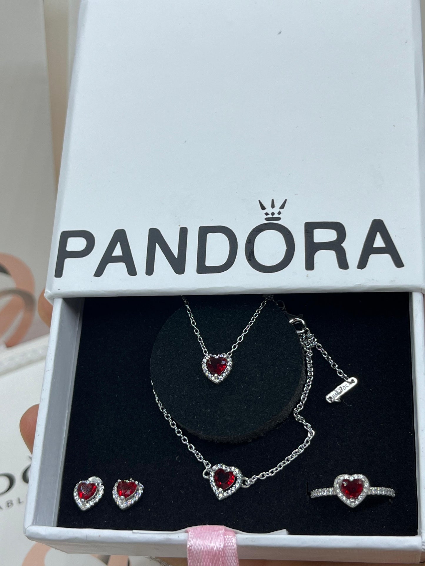 Original Pandora Full Heart Set - Italian Silver 925