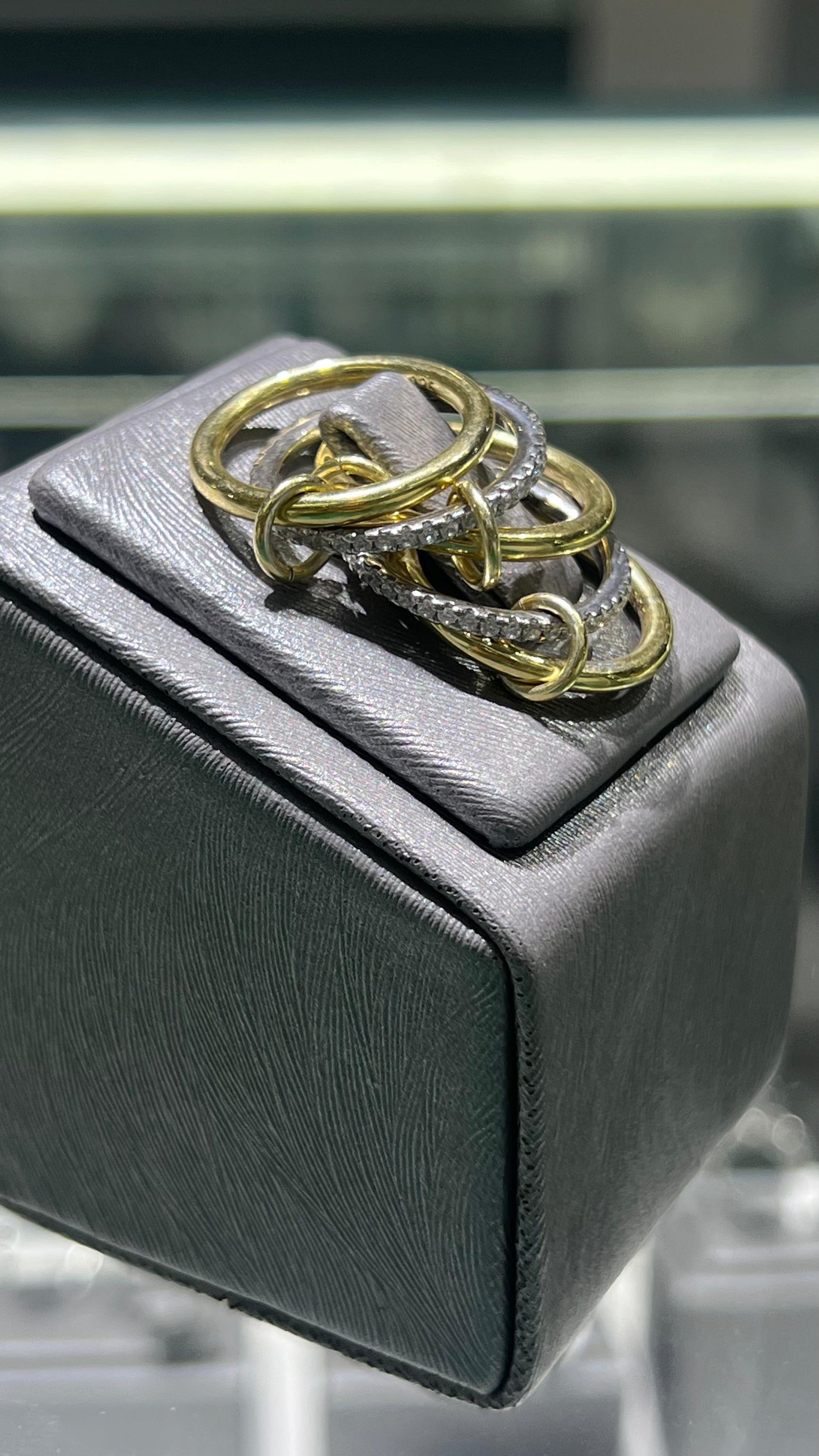 Aurora Five Layered Ring Sterling Silver 925