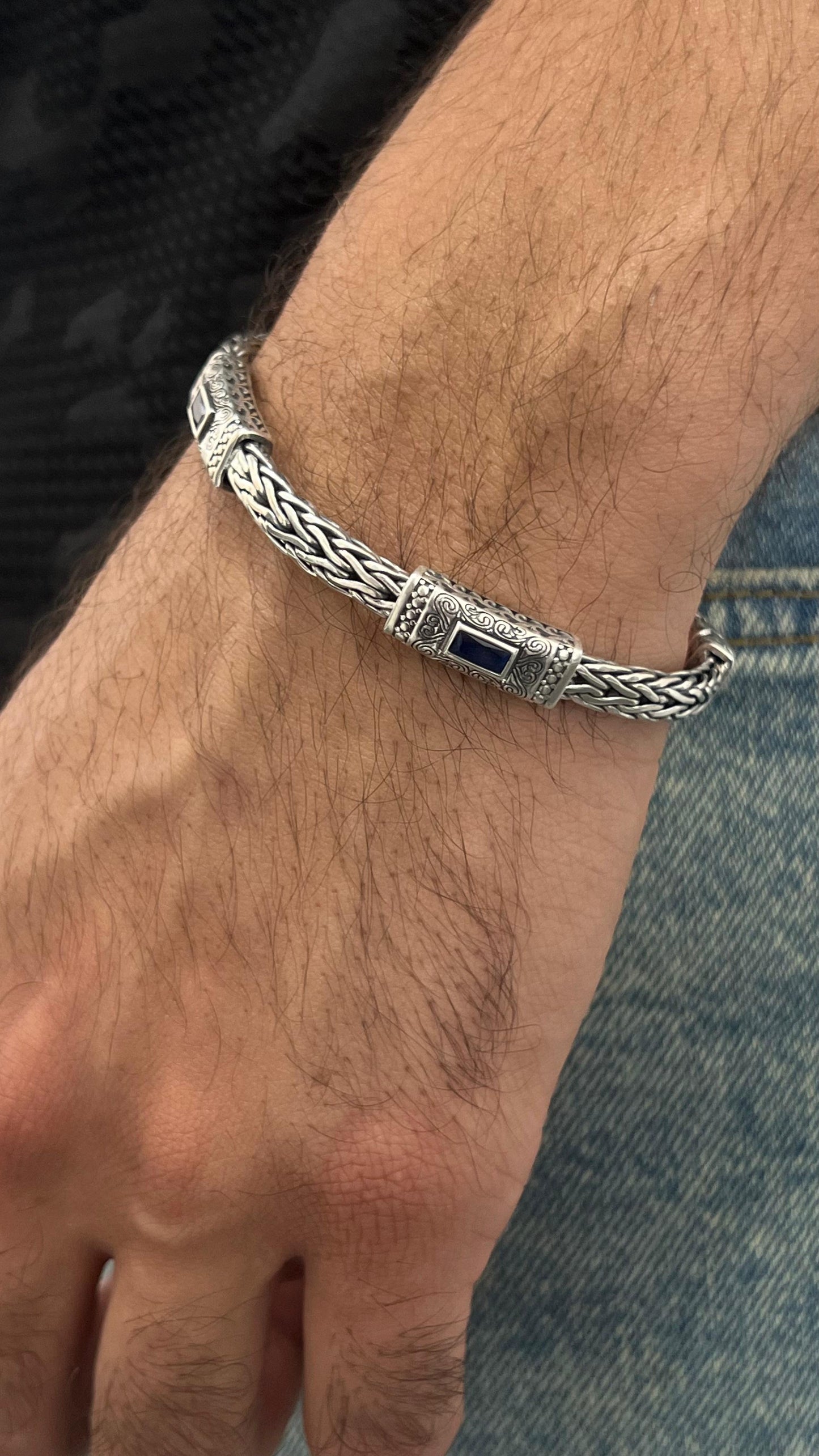 Viking Bracelet for Men's Sterling Silver 925s