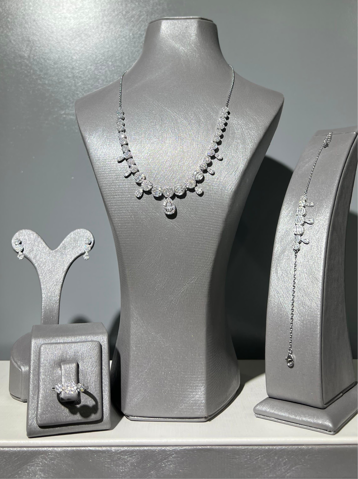 Tear of Elegance – Italian Sterling Silver Full Set