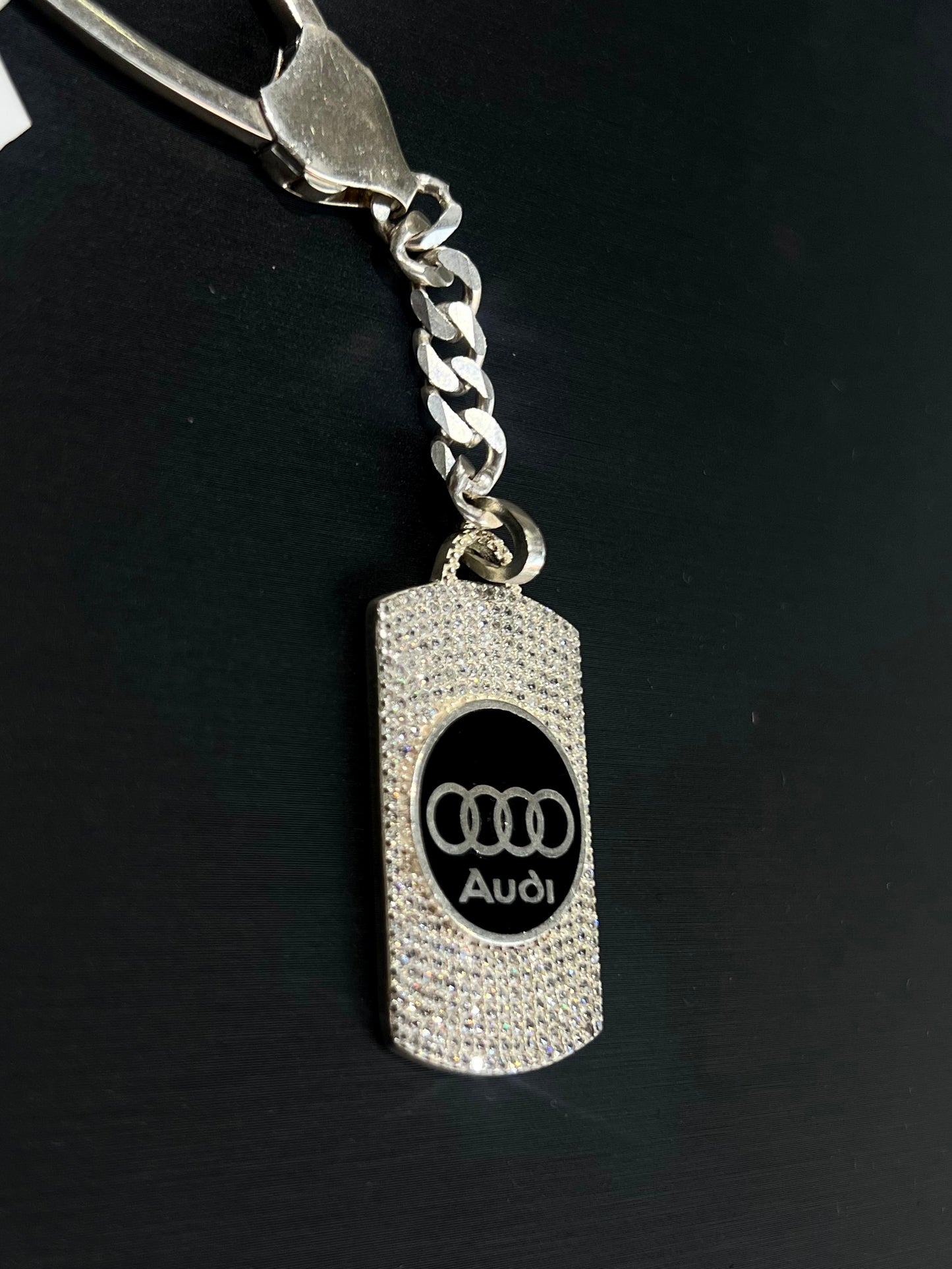 Audi Key Chain -Sterling Silver 925s