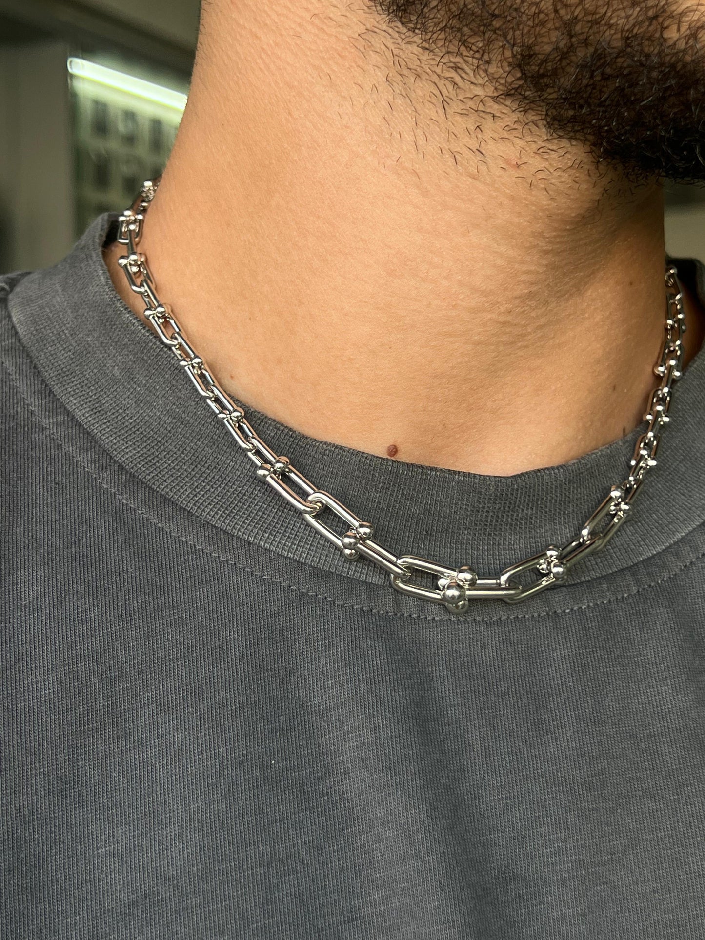 Tiffany Chain in Italian Sterling Silver 925s