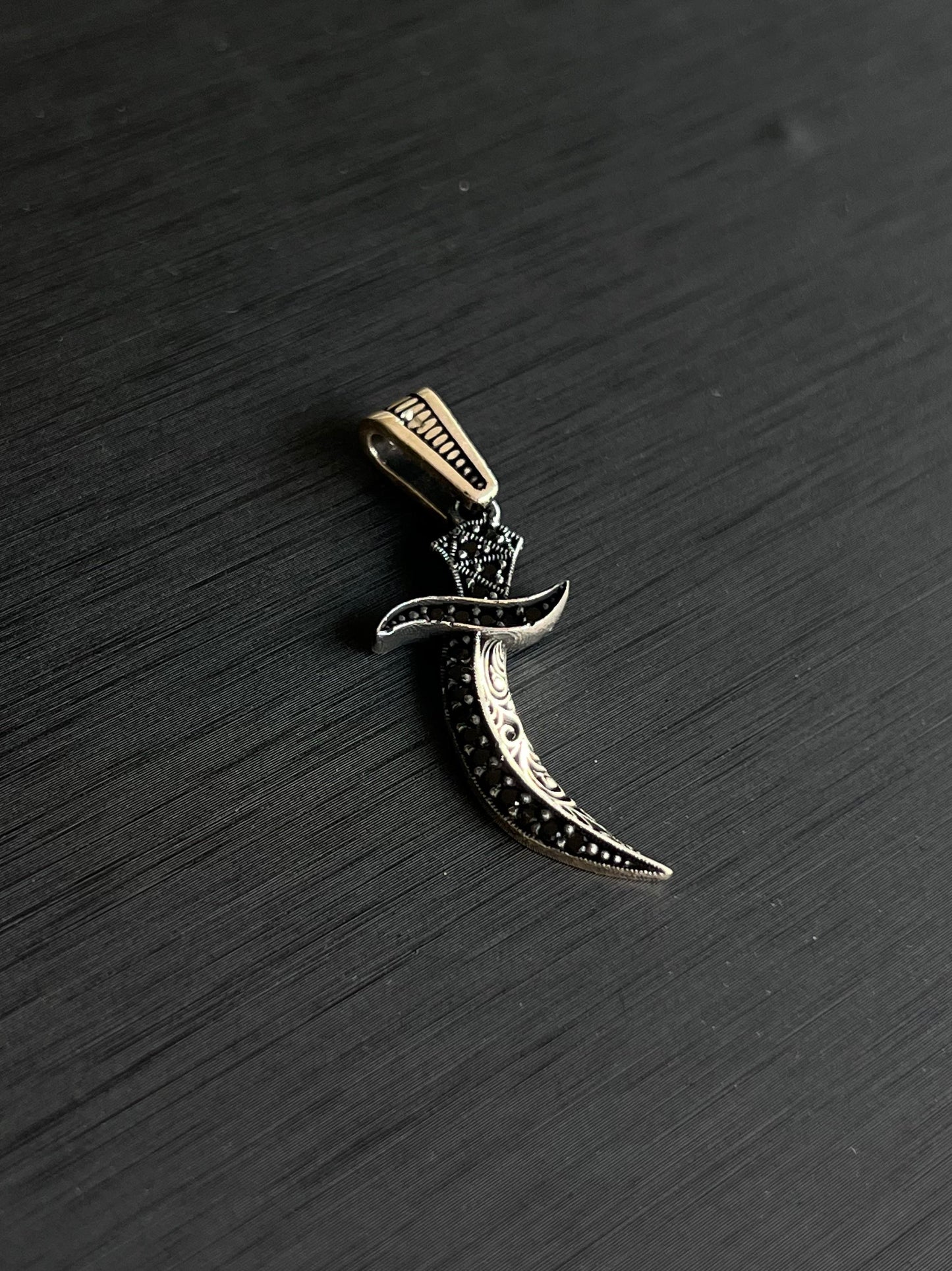 Warriors blade Pendant – S925 Silver-4cm