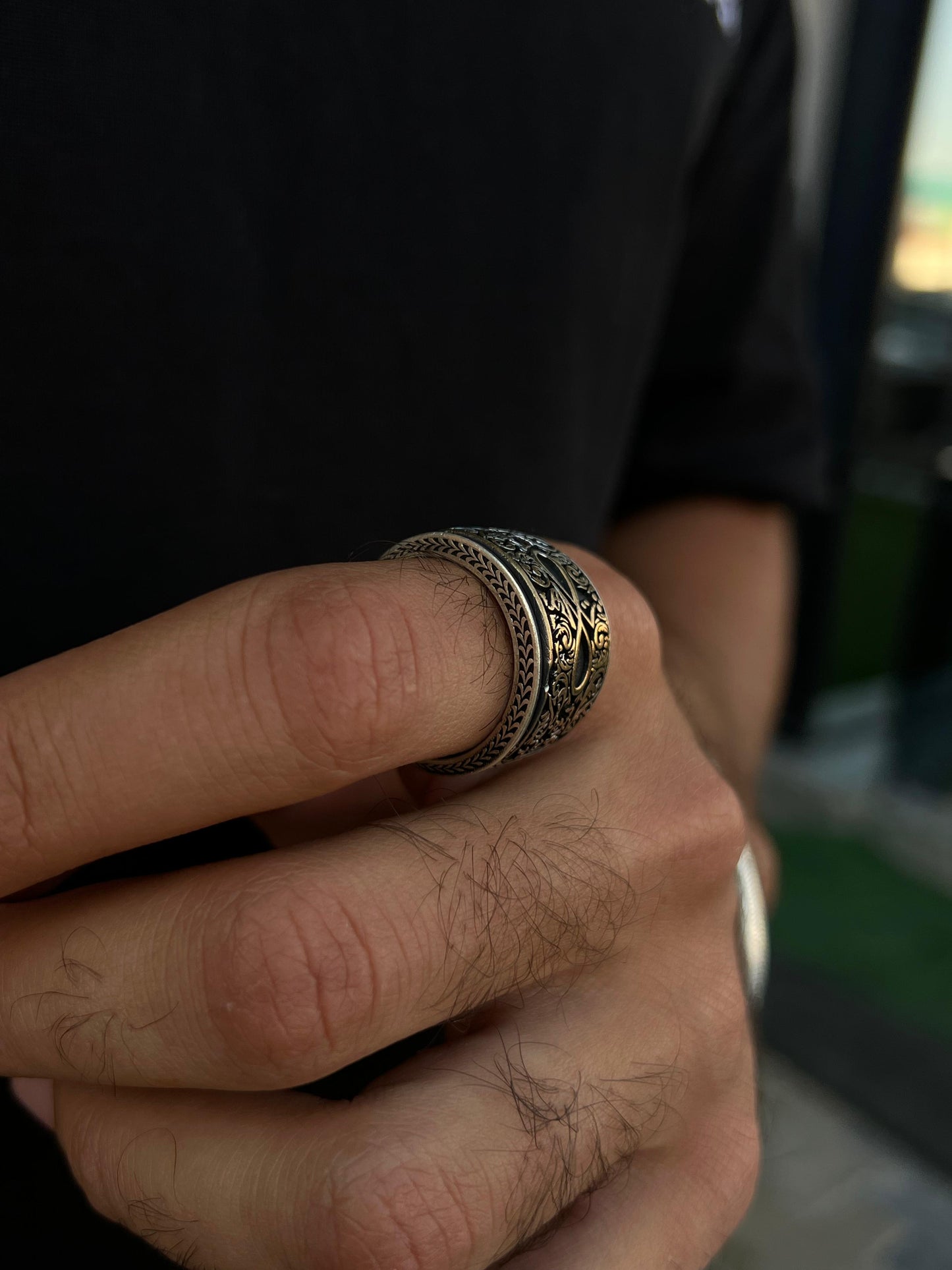 Ancient Power Ring in Sterling Silver 925s