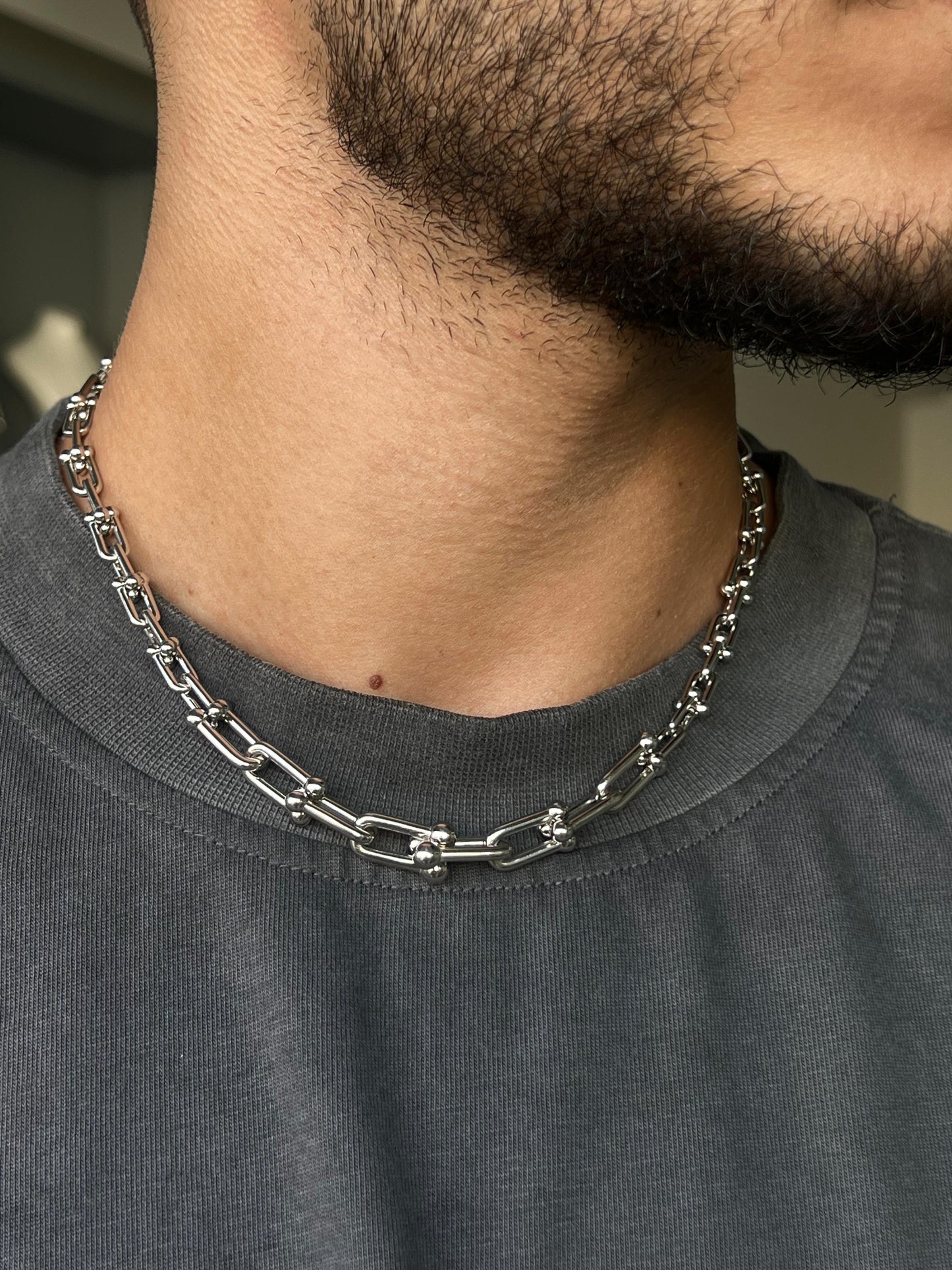 Tiffany Chain in Italian Sterling Silver 925s