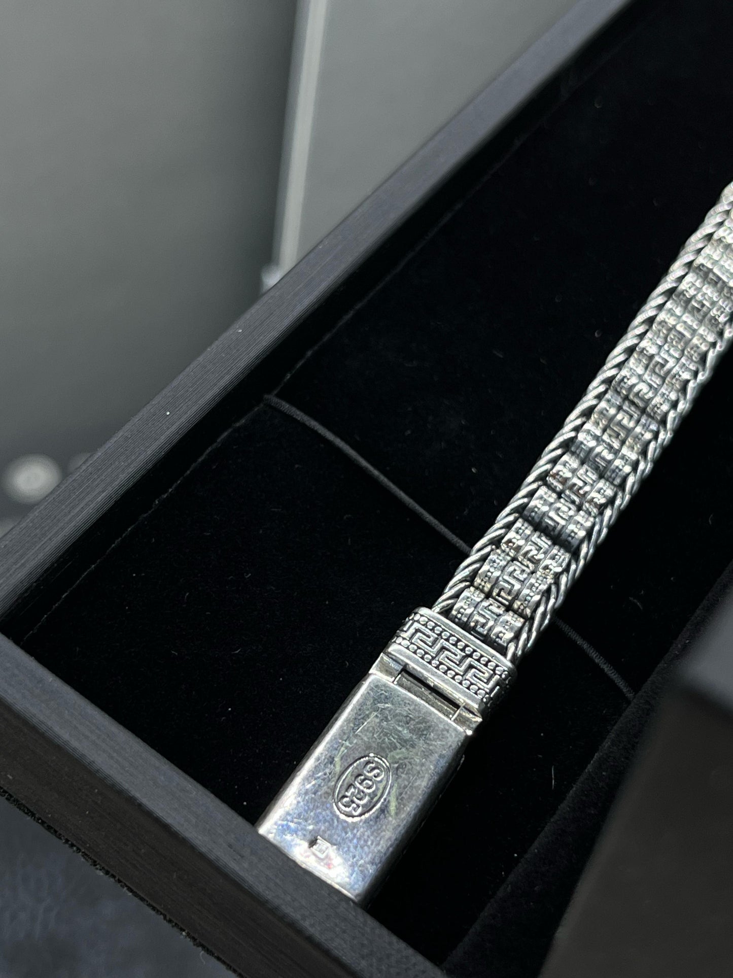 Aslanor Lion Head Bracelet for Men Sterling Silver 925s,