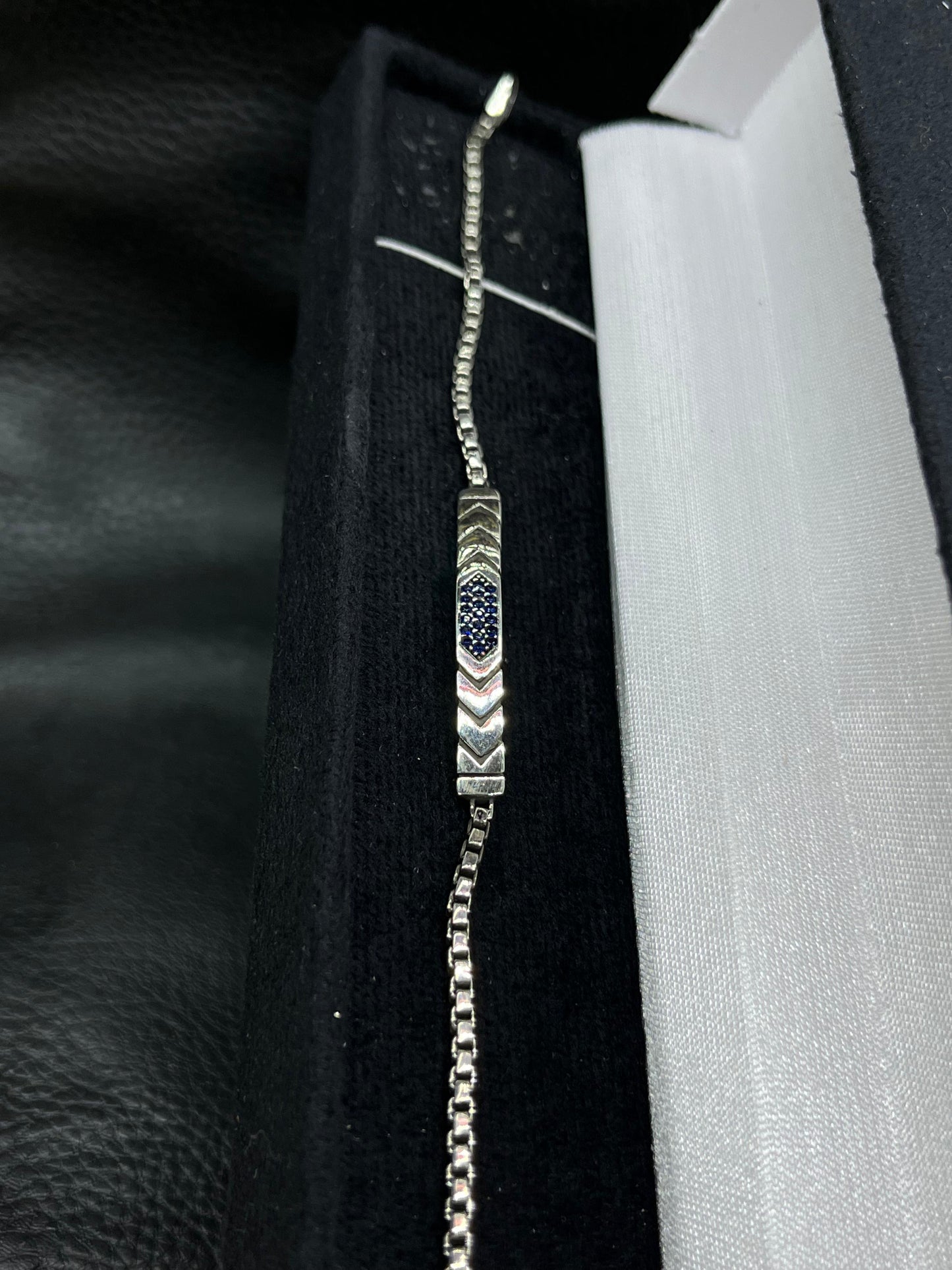 Cubic Bracelet for Men's Sterling Silver 925s