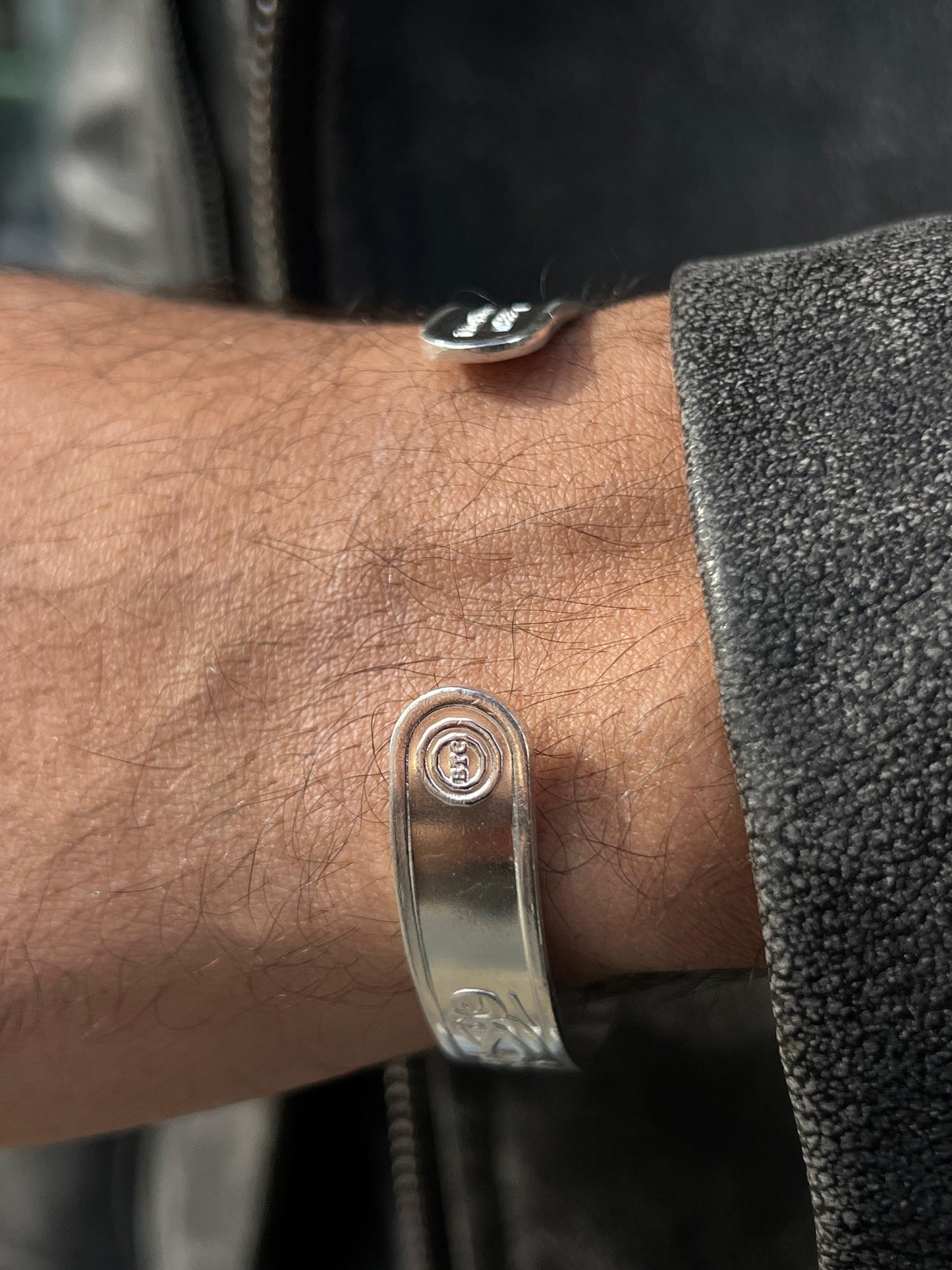 BTC Pure 999 Fine Silver - 1 Ounce - "فَرِحِينَ بِمَا آتَاهُمُ اللَّهُ مِنْ فَضْلِهِ" Bangle