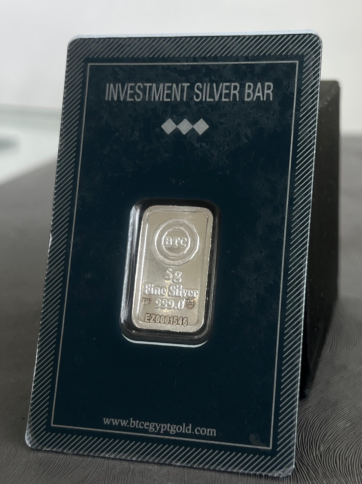 BTC 5g Fine Silver Coin 999 – Price Based on Spot Market