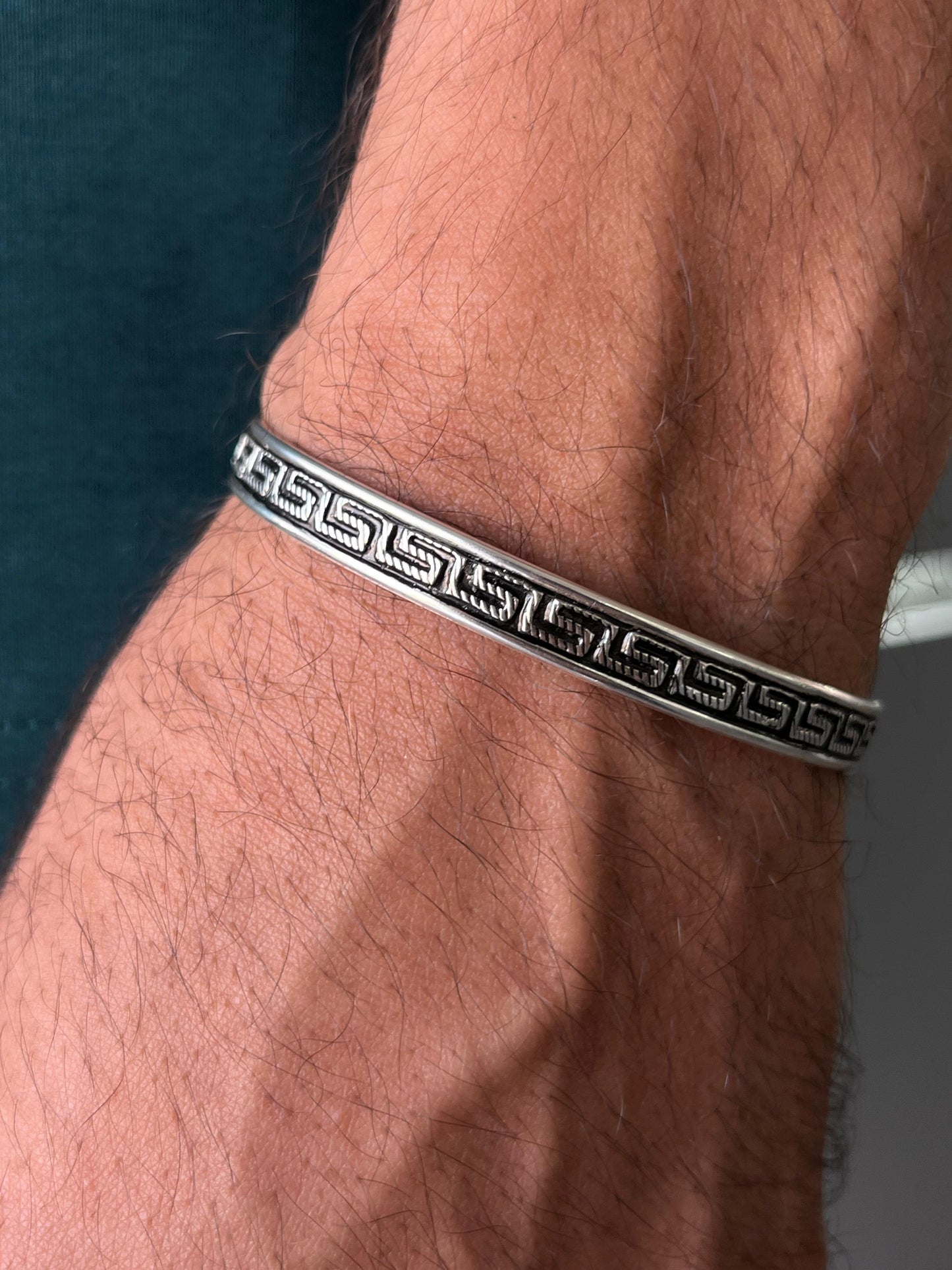 Versace Bangle for Men's Sterling Silver 925s