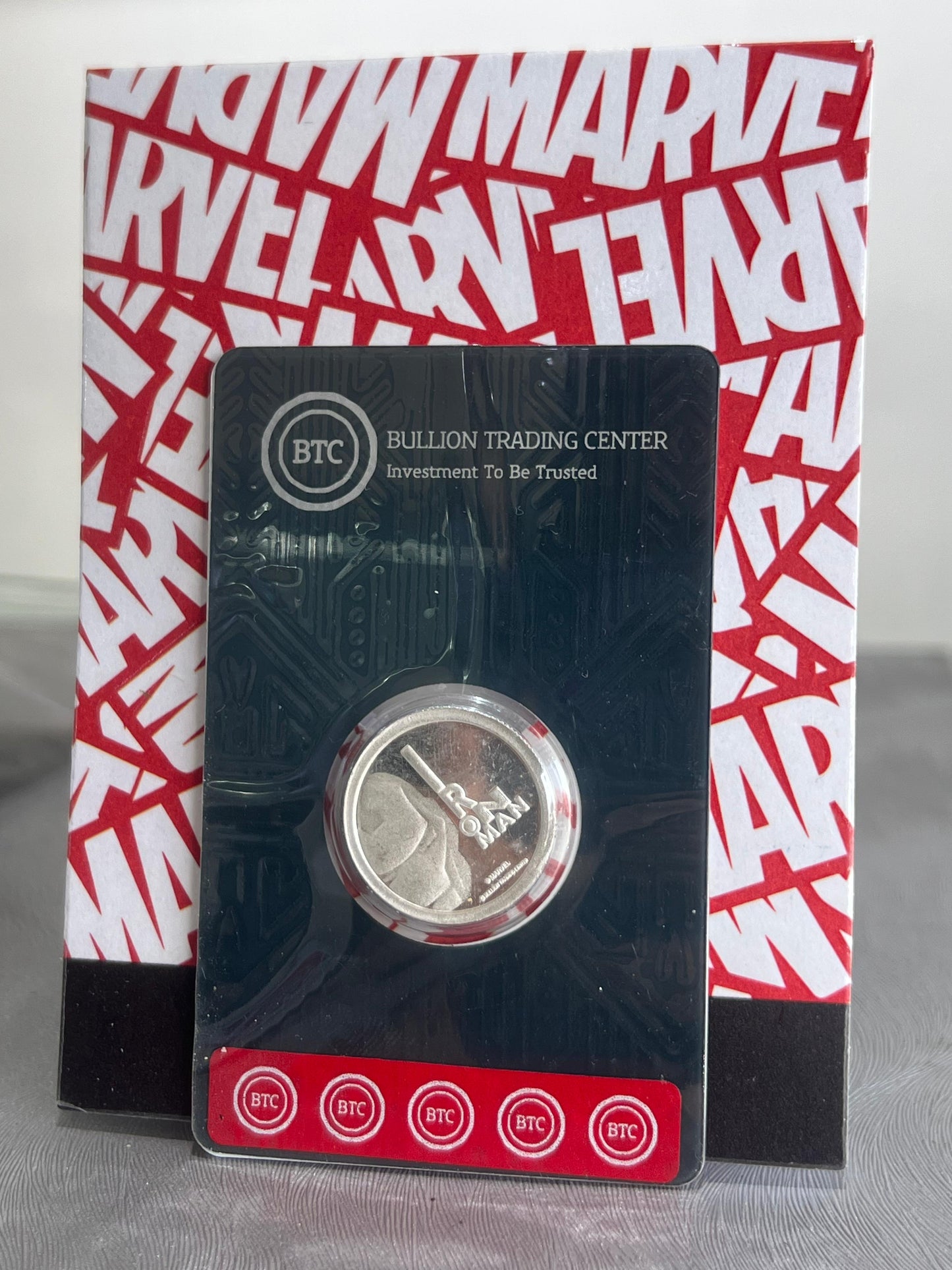 BTC 10g Fine Silver Coin 999 – Price Based on Spot Market