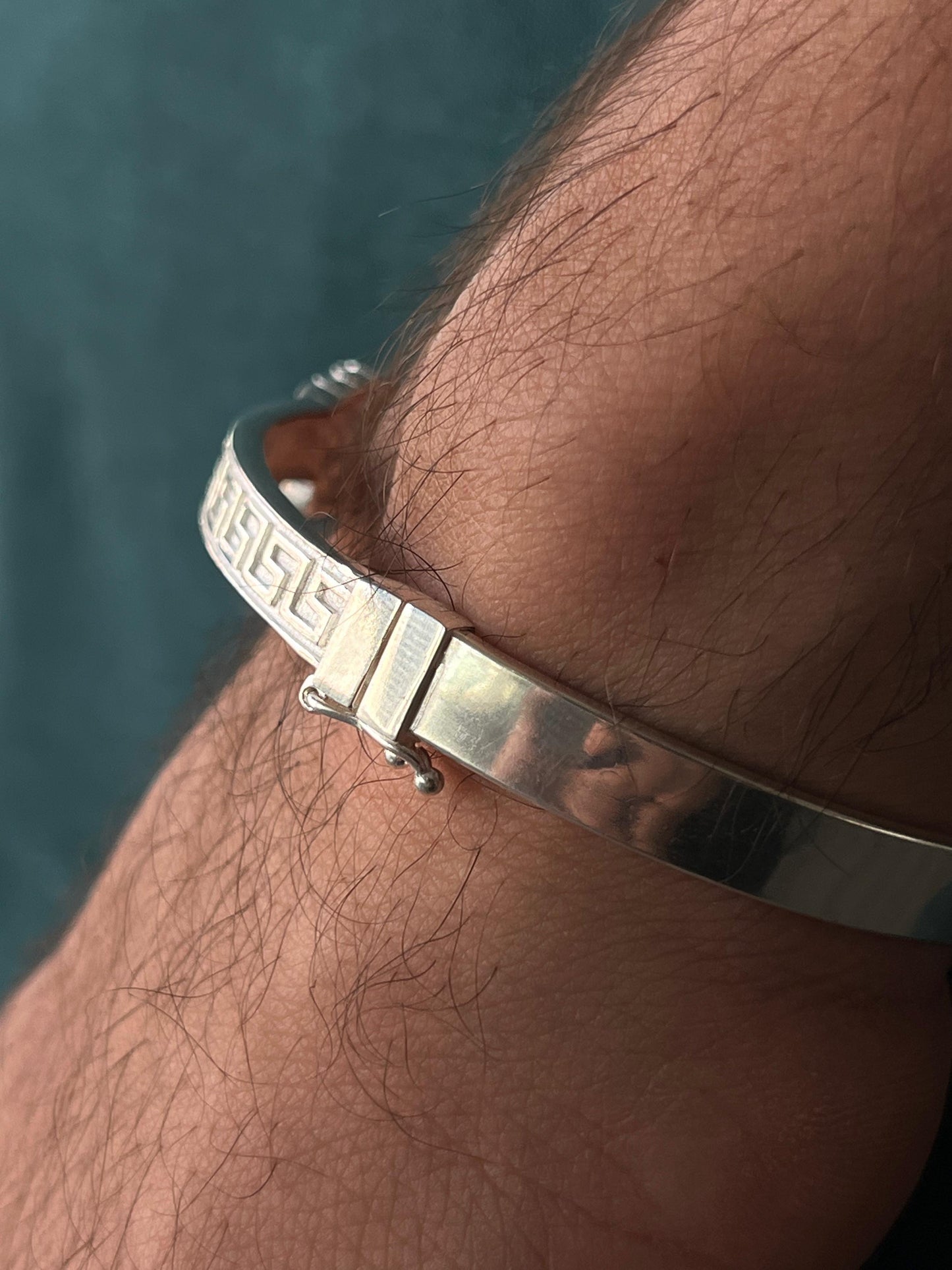 Versace Bangle for Men's Sterling Silver 925s-