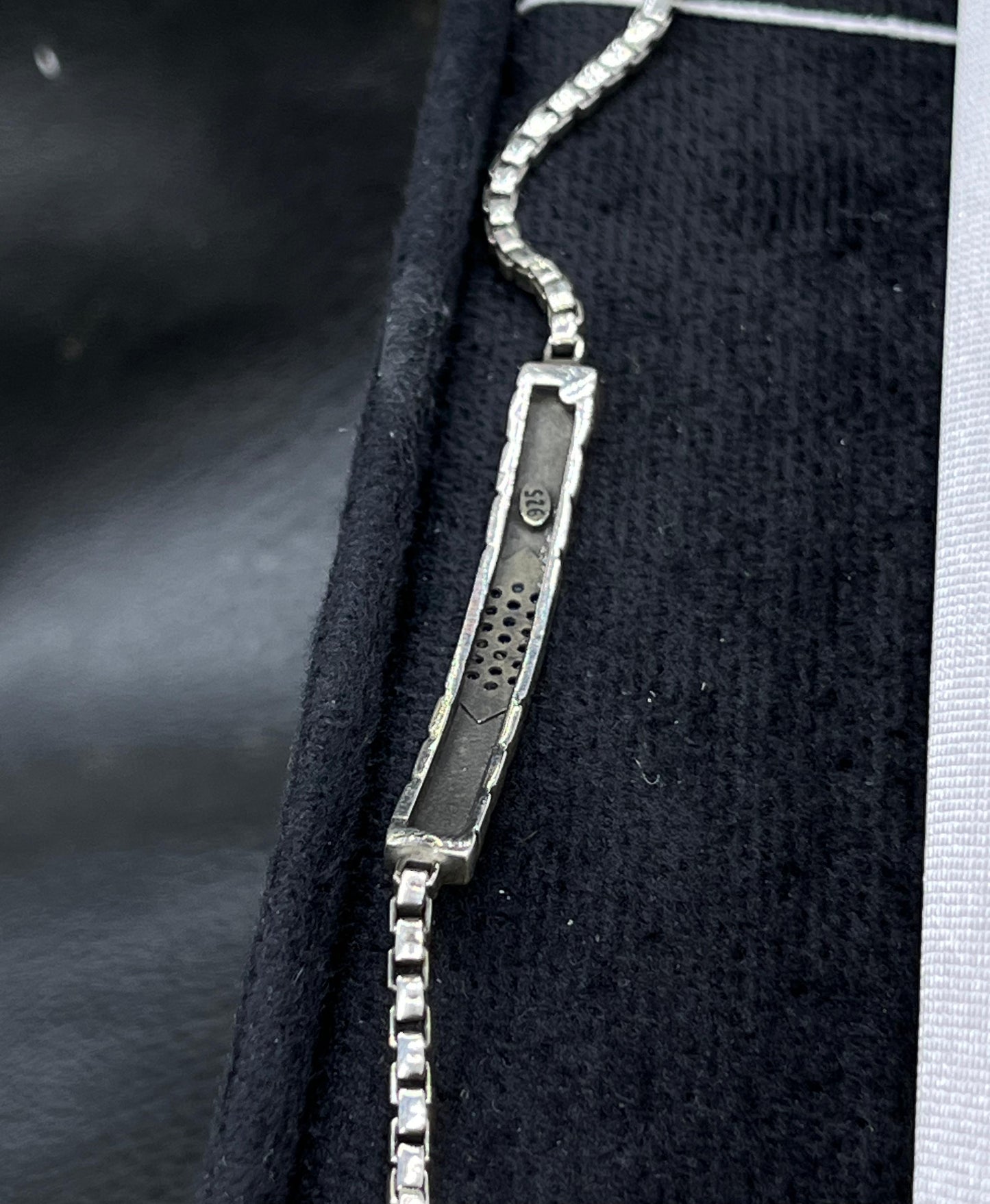 Cubic Bracelet for Men's Sterling Silver 925s