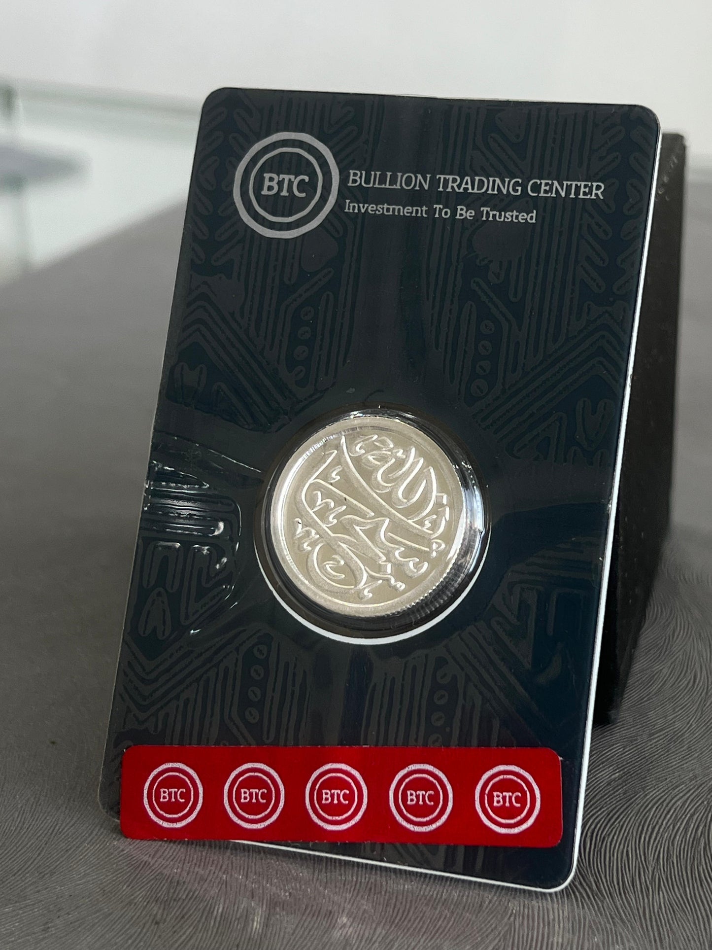 BTC 8g Fine Silver Coin 999 – Price Based on Spot Market