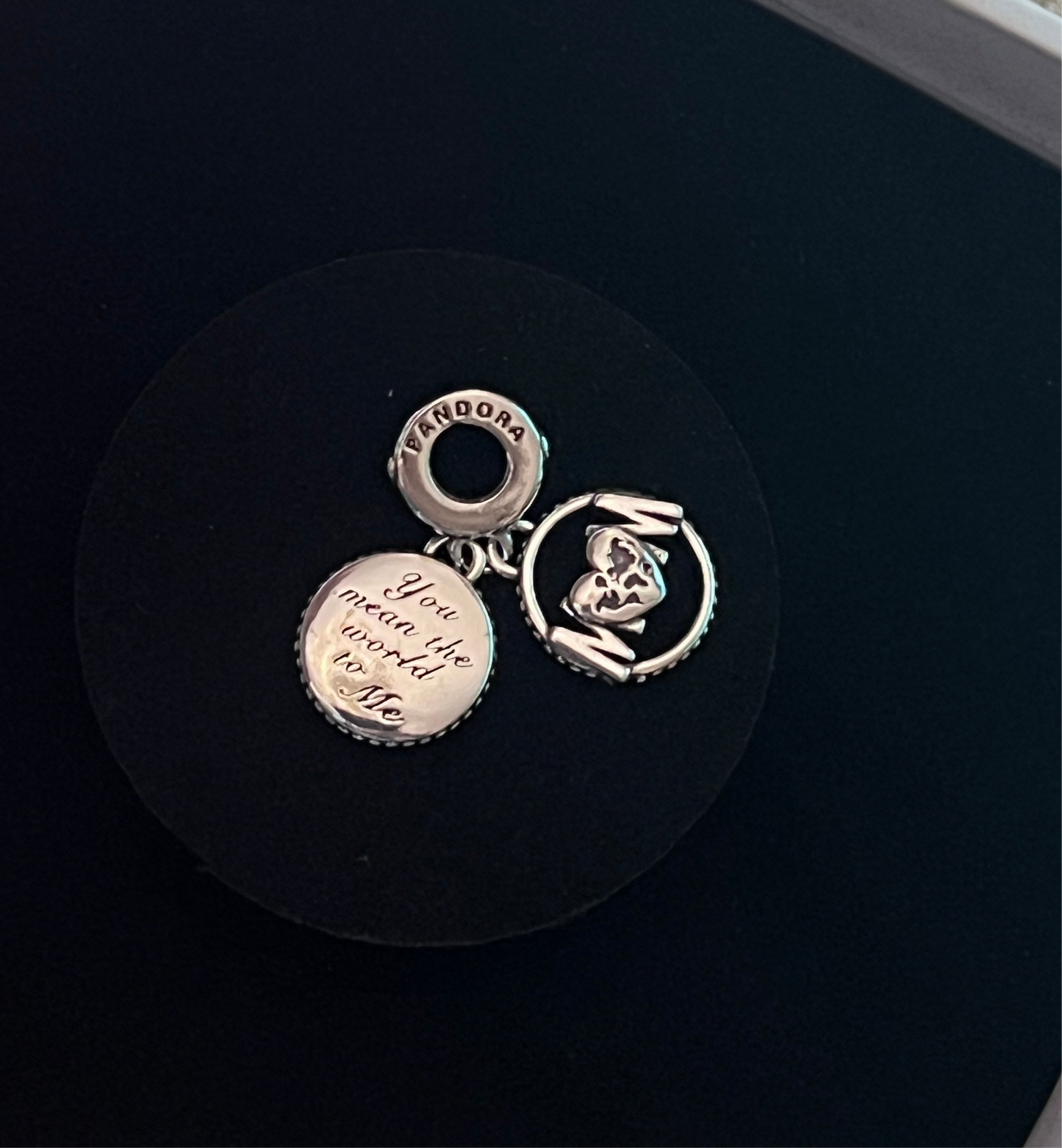Pandora ALE MOM Sterling Silver Charm