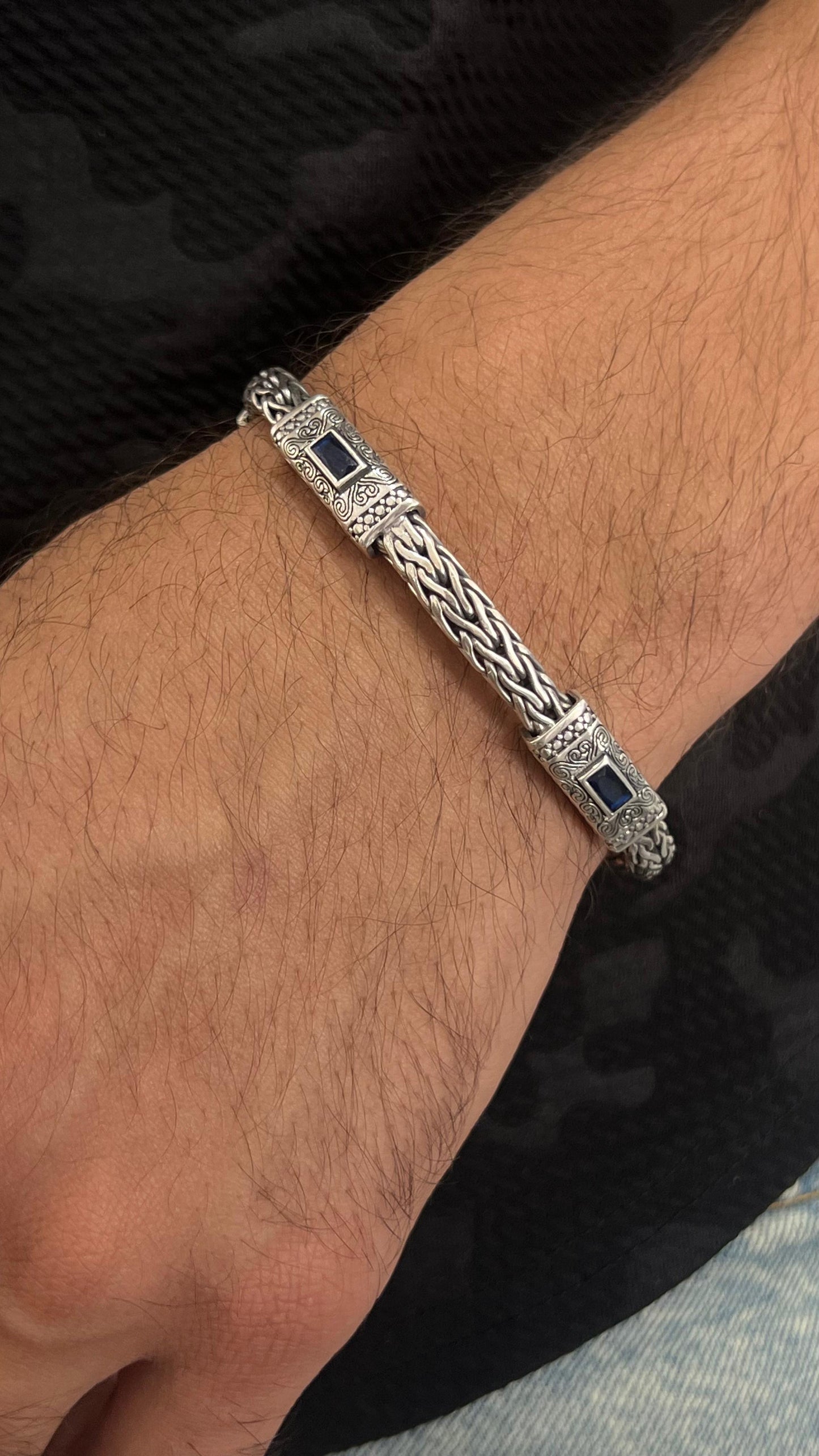 Viking Bracelet for Men's Sterling Silver 925s