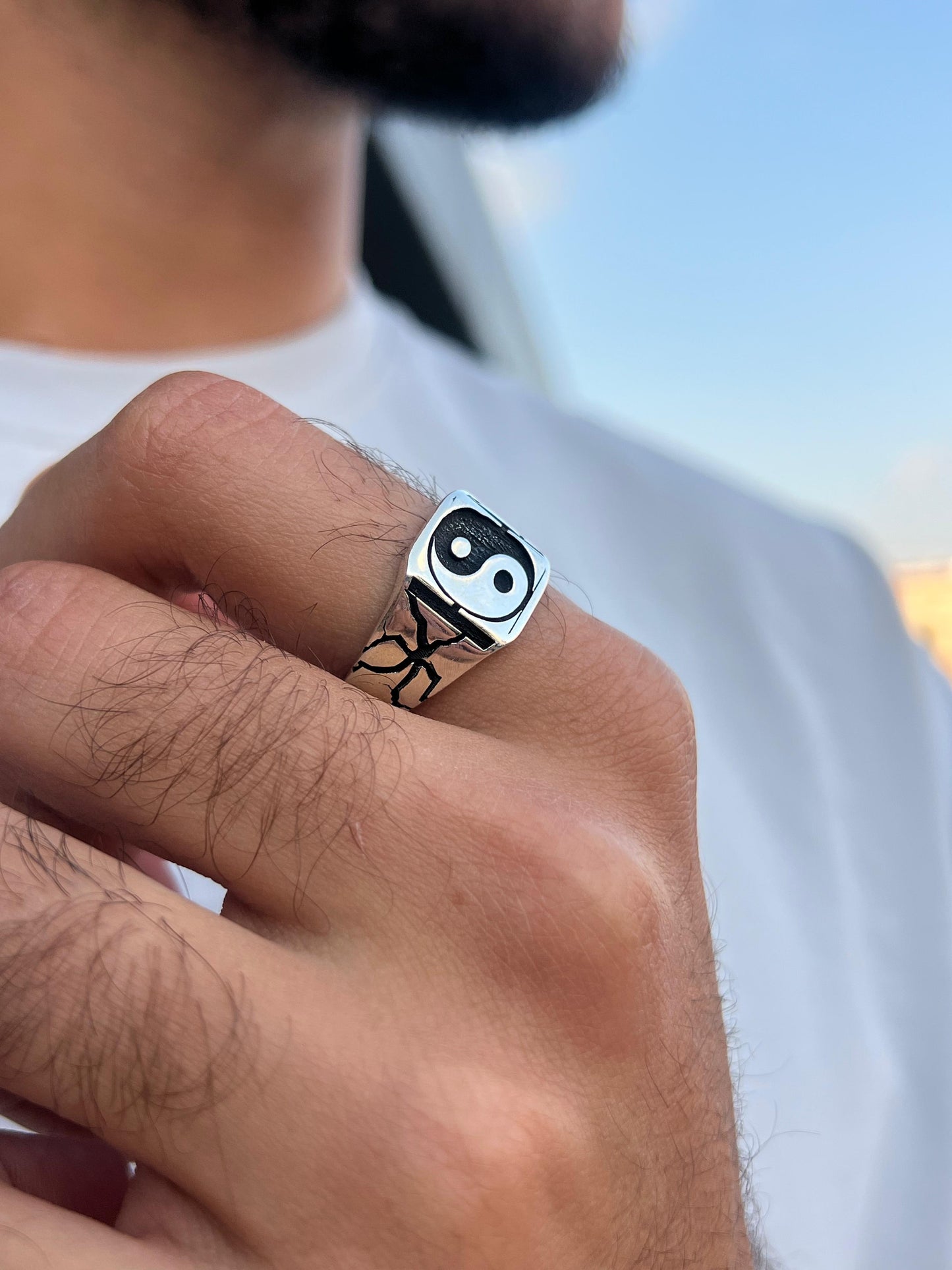 Kung Fu Ring -Sterling Silver 925s