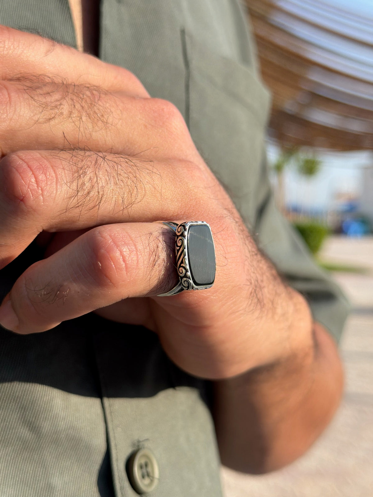 Arcane Ring in Sterling Silver 925s
