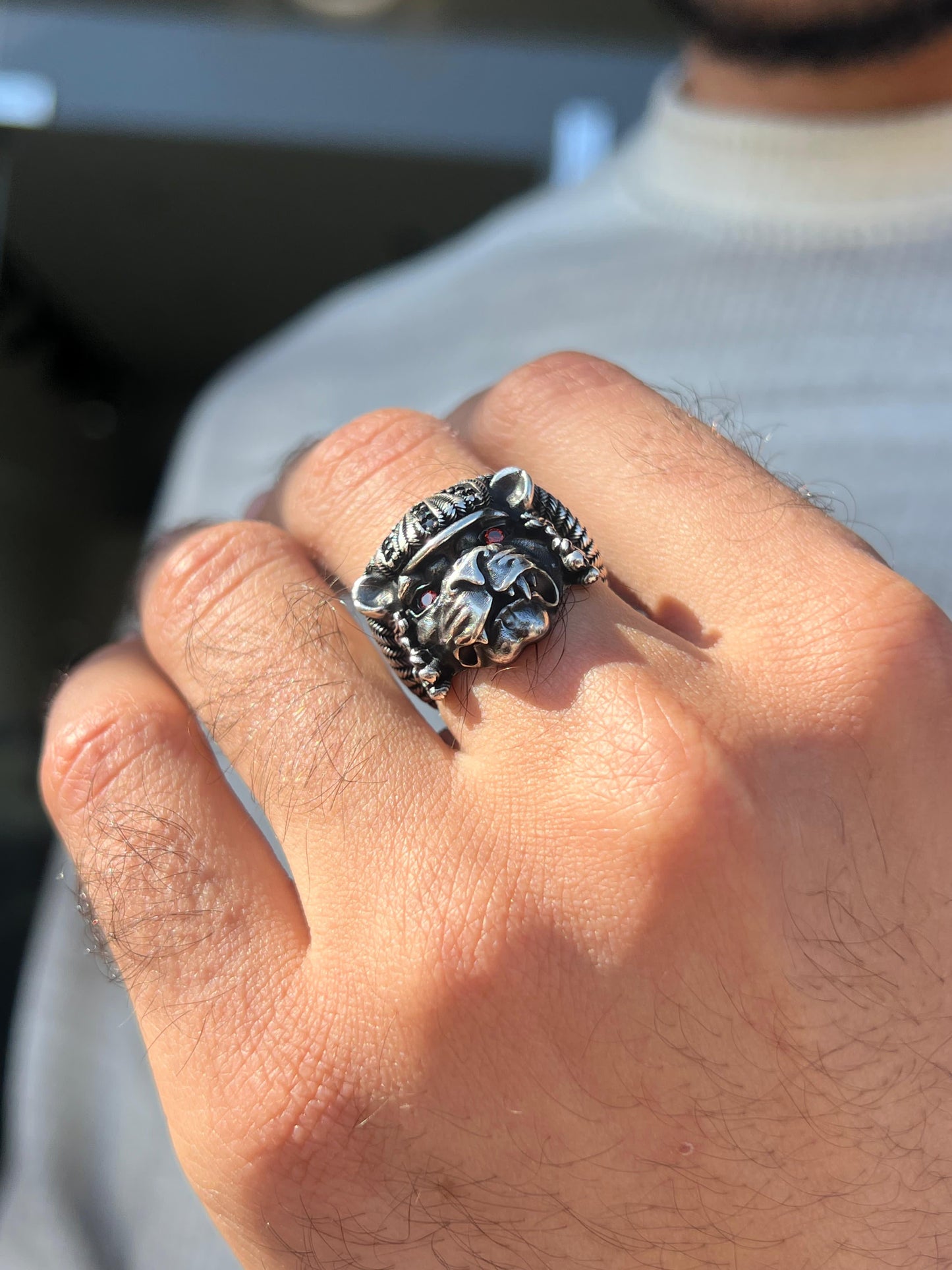 Limited Edition Barbarian Edge Ring -Sterling Silver 925s