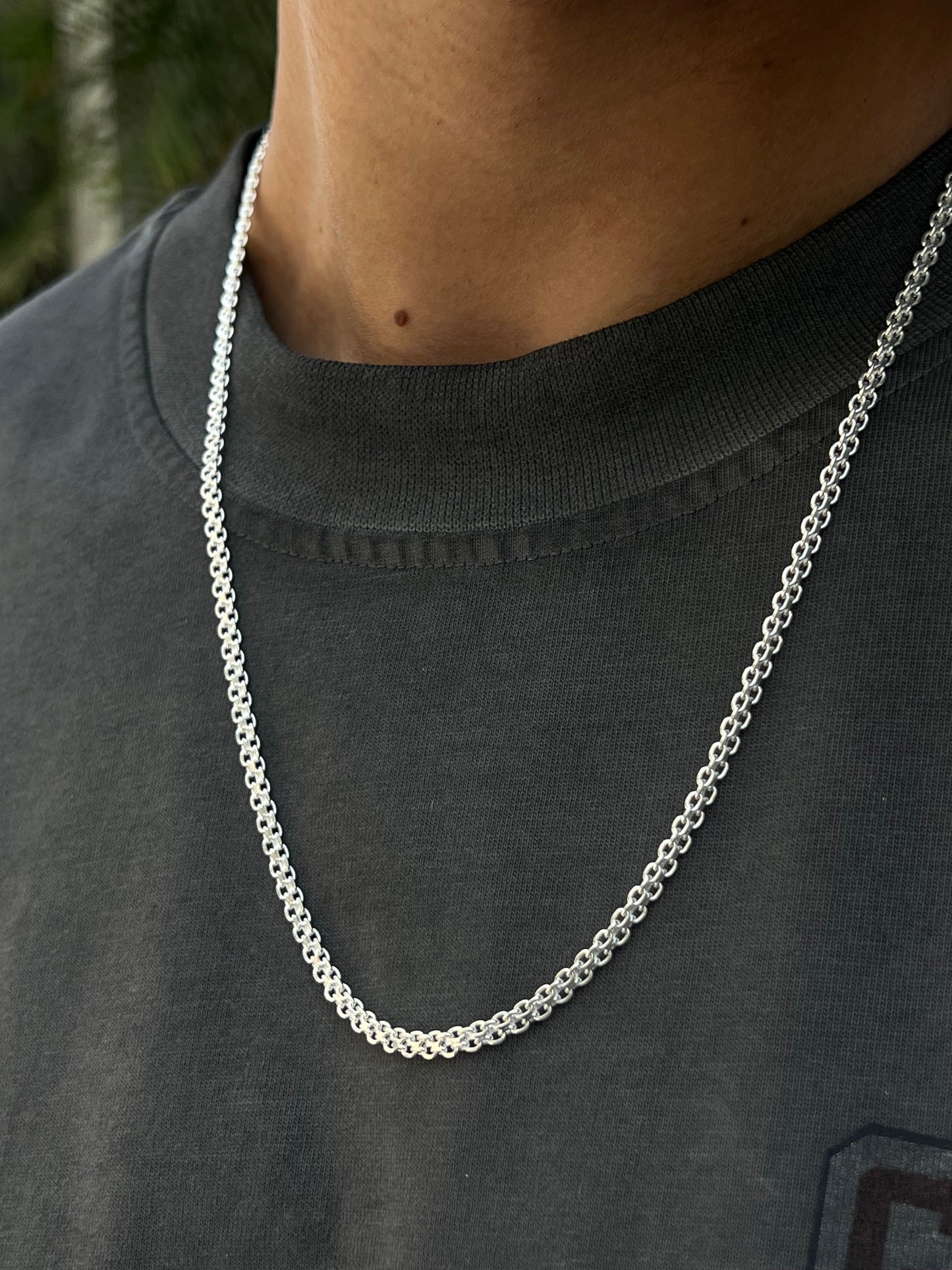 Bismark Necklace for Men's Sterling Silver 925s