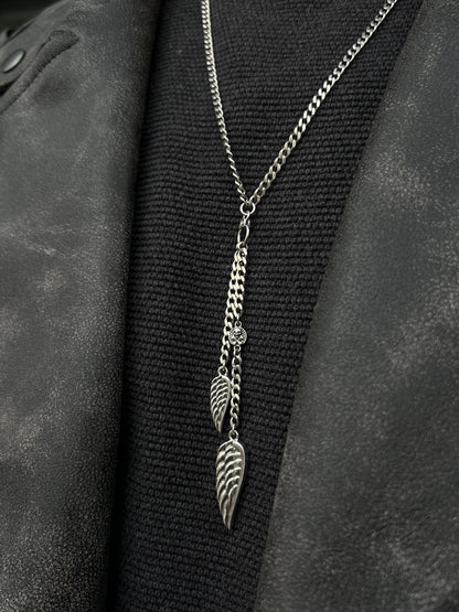 Skullduo Heavenly Wings For Men Sterling Silver925 -70cm-4mm