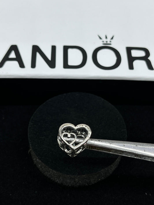 Pandora Love You Infinity Heart Charm