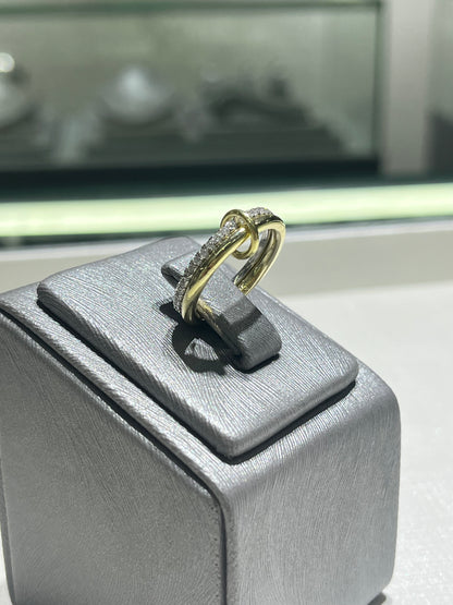 Two Layered Ring Sterling Silver 925