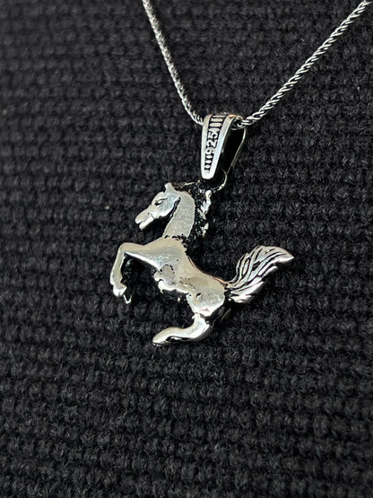 Horse Pendant – S925 Silver-3cm