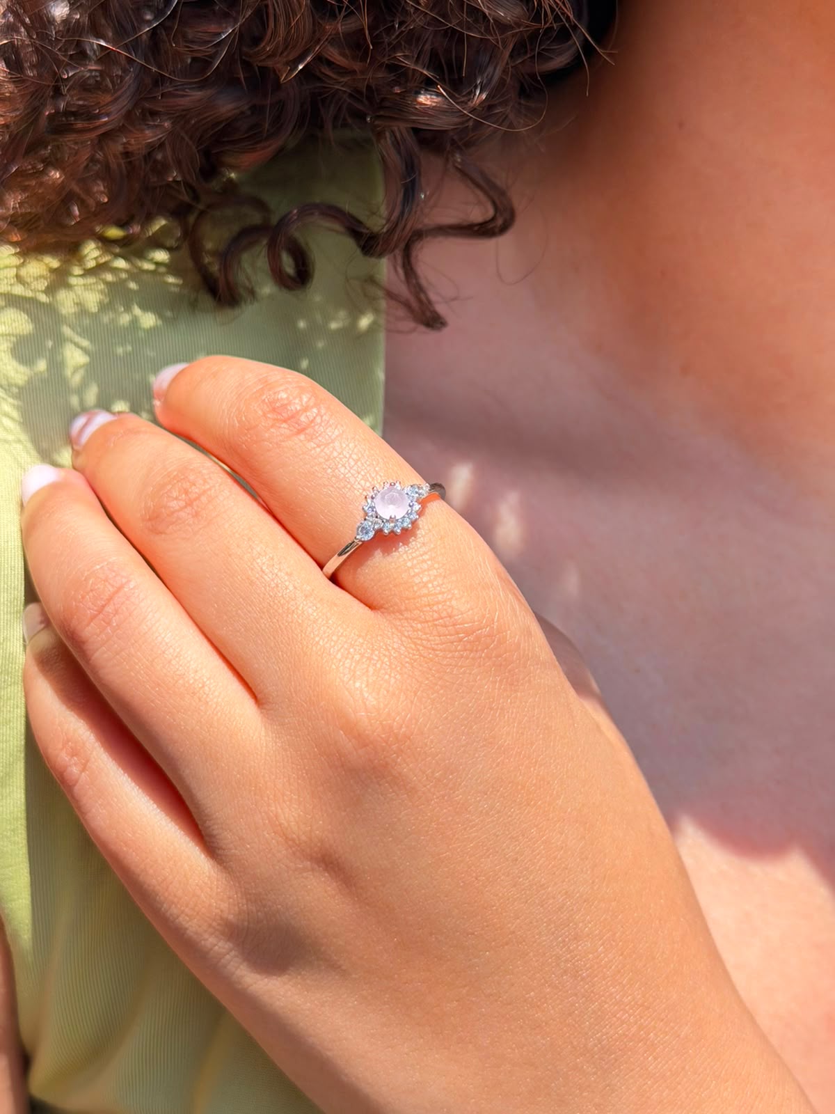 Rosalie Ring in Sterling Silver -925s