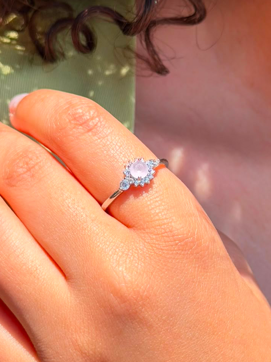 Rosalie Ring in Sterling Silver -925s