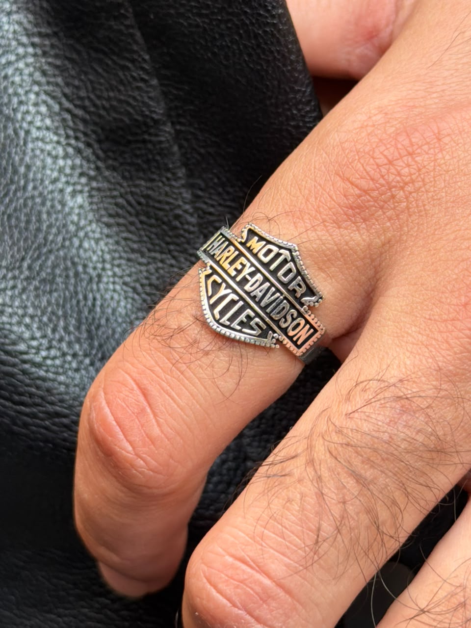 Harley Ring in Sterling Silver 925s
