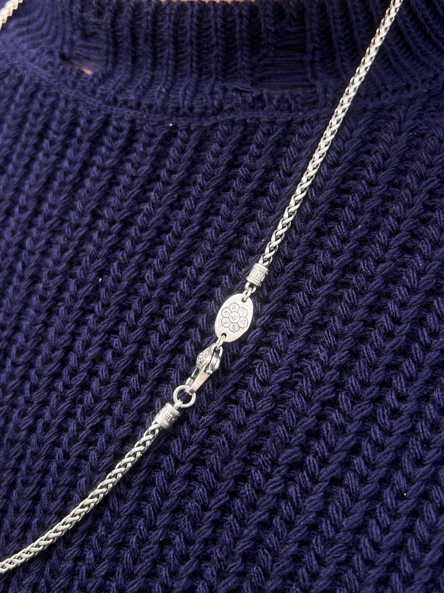 Valor Necklace For Men Sterling Silver - 925