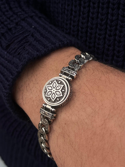 Star Edition Rotating Exclusive Bracelet S925 Sterling Silver for men