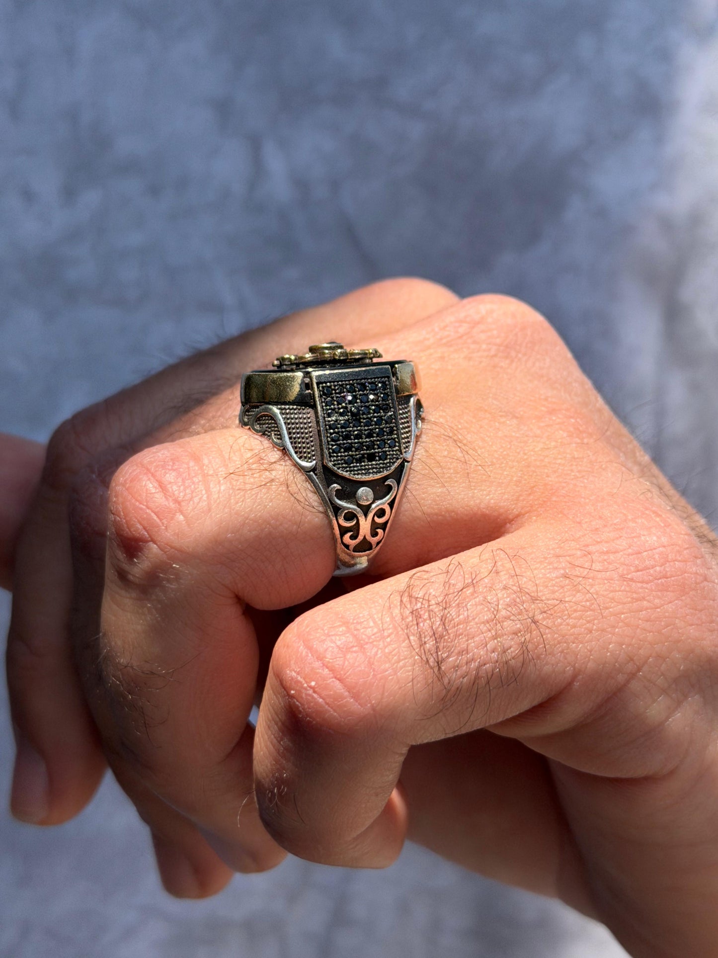Sultan Ring -for Men's Sterling Silver 925s