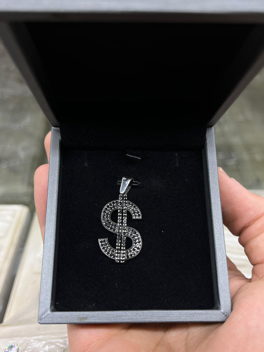 Money Pendant Men’s 925 Sterling Silver🤑