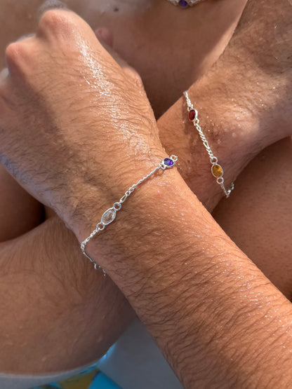 PRIME Figaro Bracelet Sterling Silver 925s