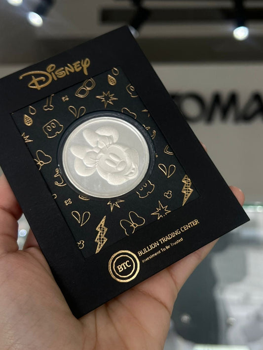 BTC 50g Fine Silver Coin 999 – Price Based on Spot Market