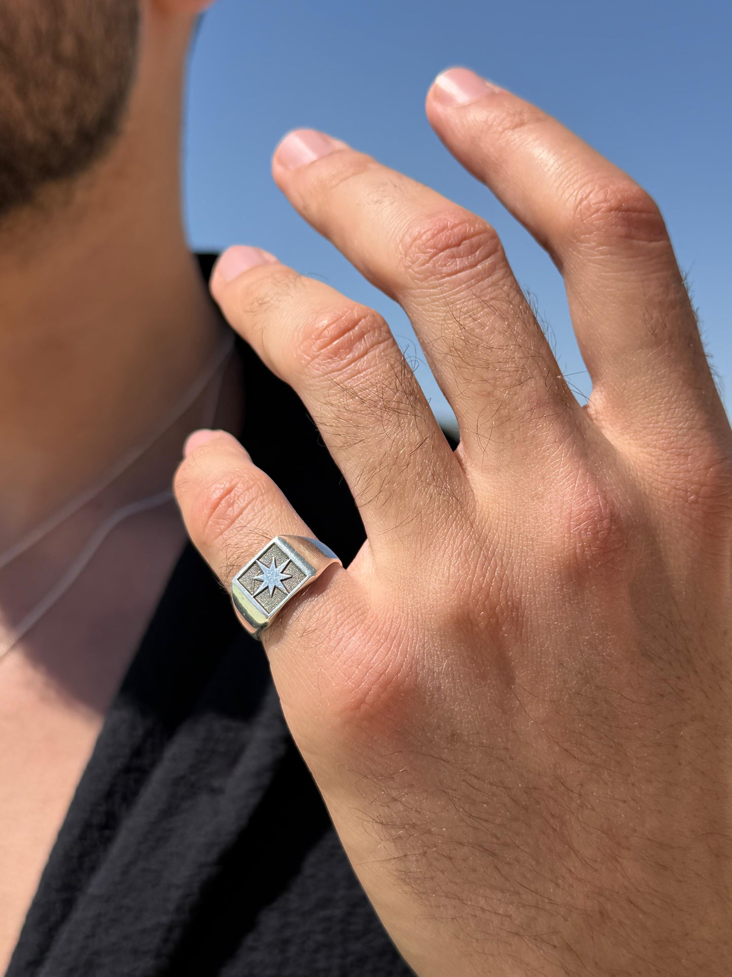 Northbound Ring in Sterling Silver 925s