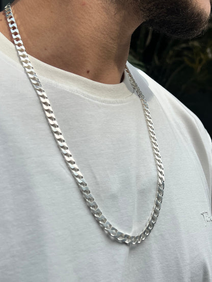 Heavy Gangster Grommet Chain for Men's Sterling Silver 925s