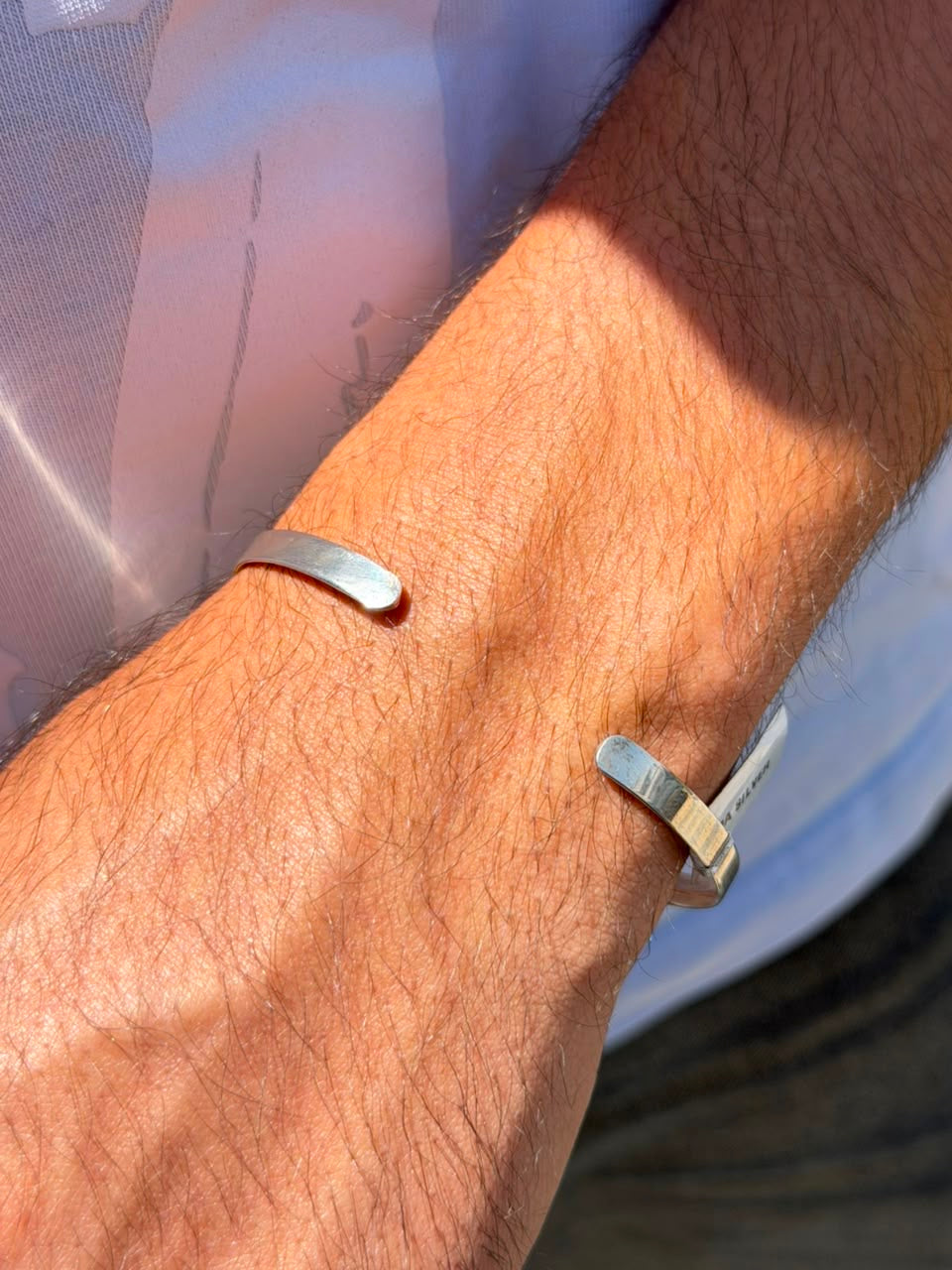 Islamic “آية الكرسي" Bangle S925 Sterling Silver for men-