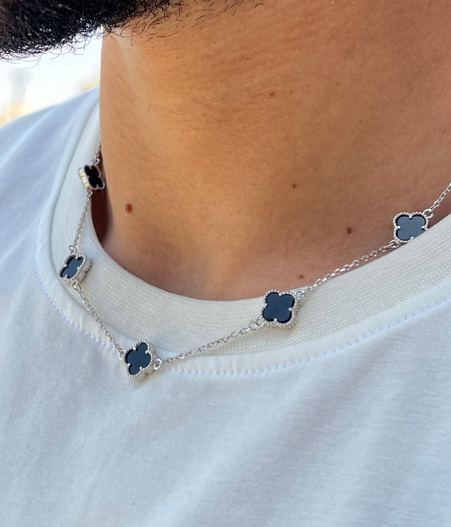 10 Van cleef Necklace for Men's Sterling Silver 925s