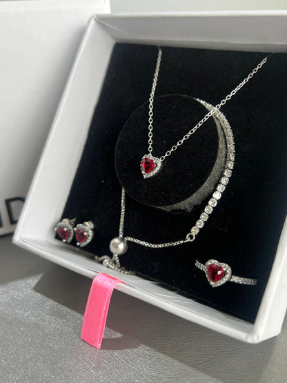 Full Set with tennis-Italian Silver 925