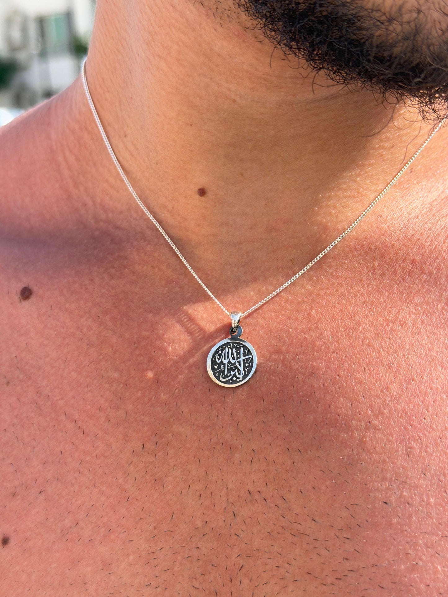 Islamic Necklace in Sterling Silver 925s